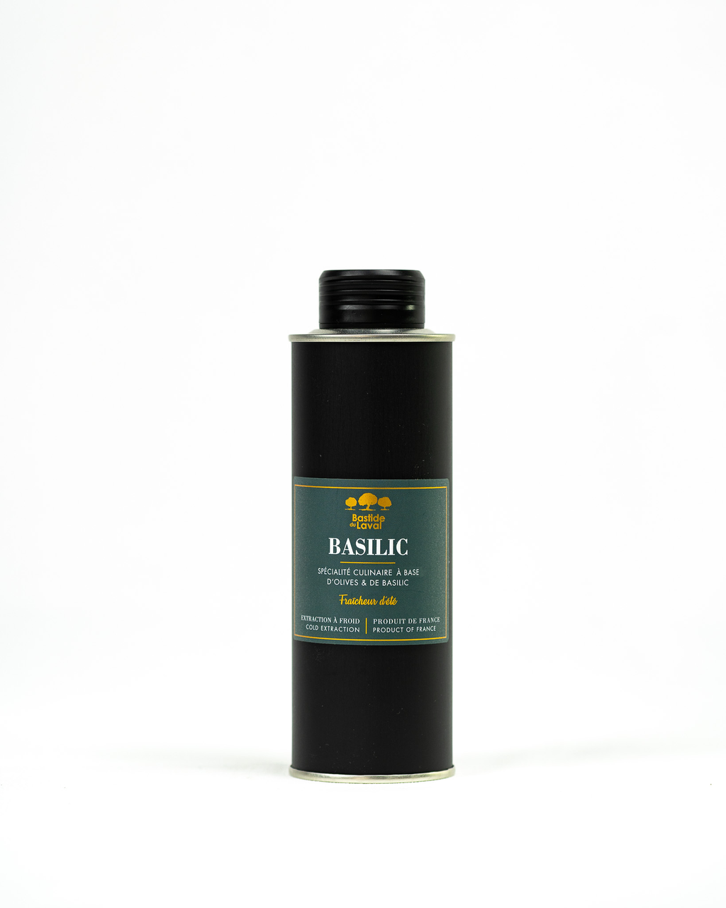 Olive oil with Basil 25cl New harvest