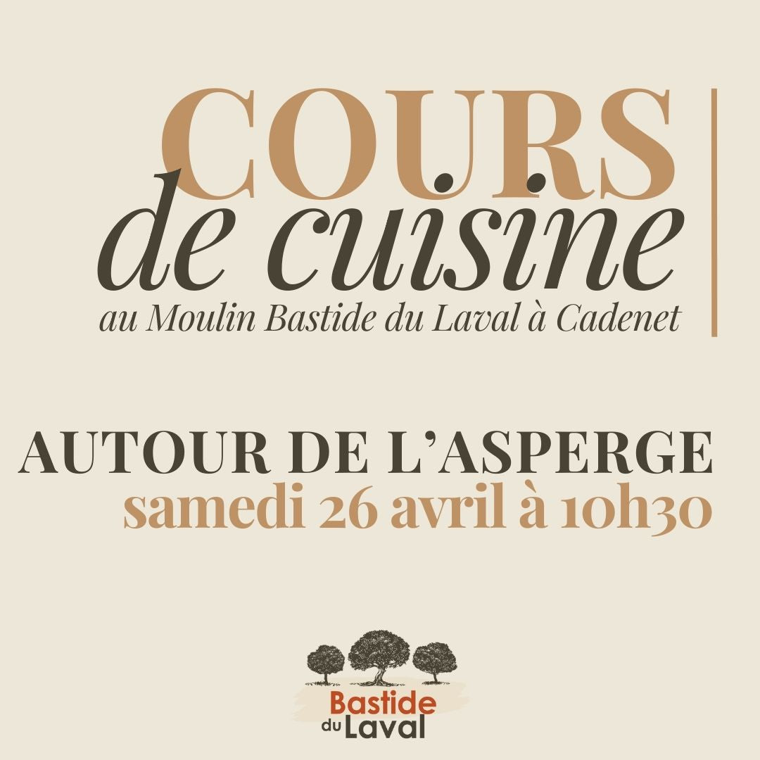 cours cuisine autour de l'asperge